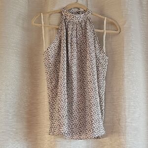 Sparkz Elegant Black and White Women's Top